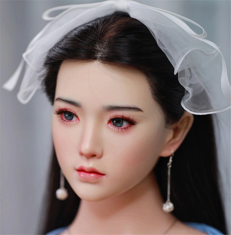 JYDOLL Real Silicone Sex Doll Head