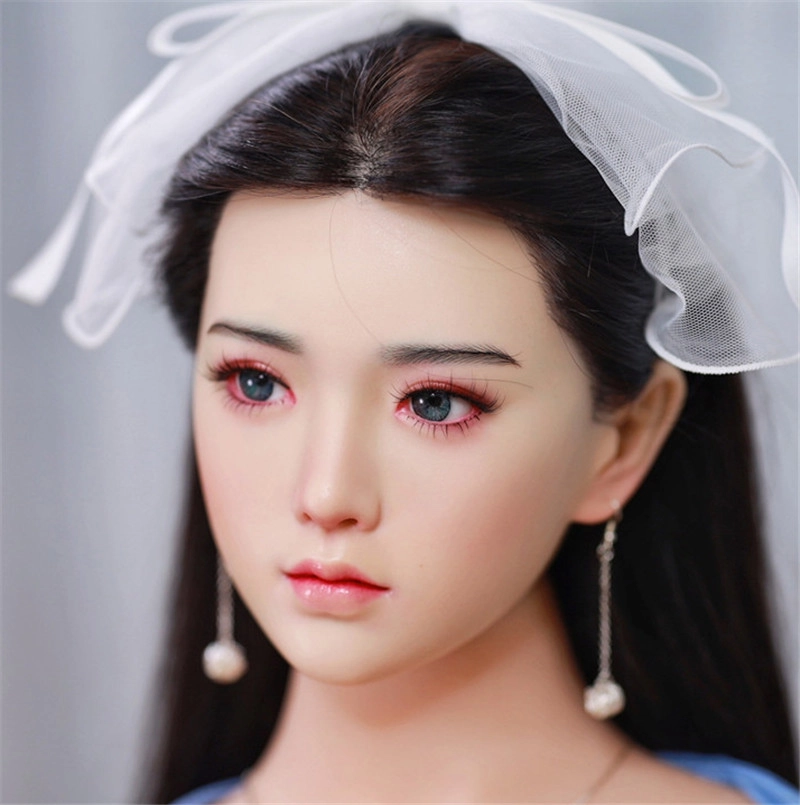 JYDOLL Real Silicone Sex Doll Head