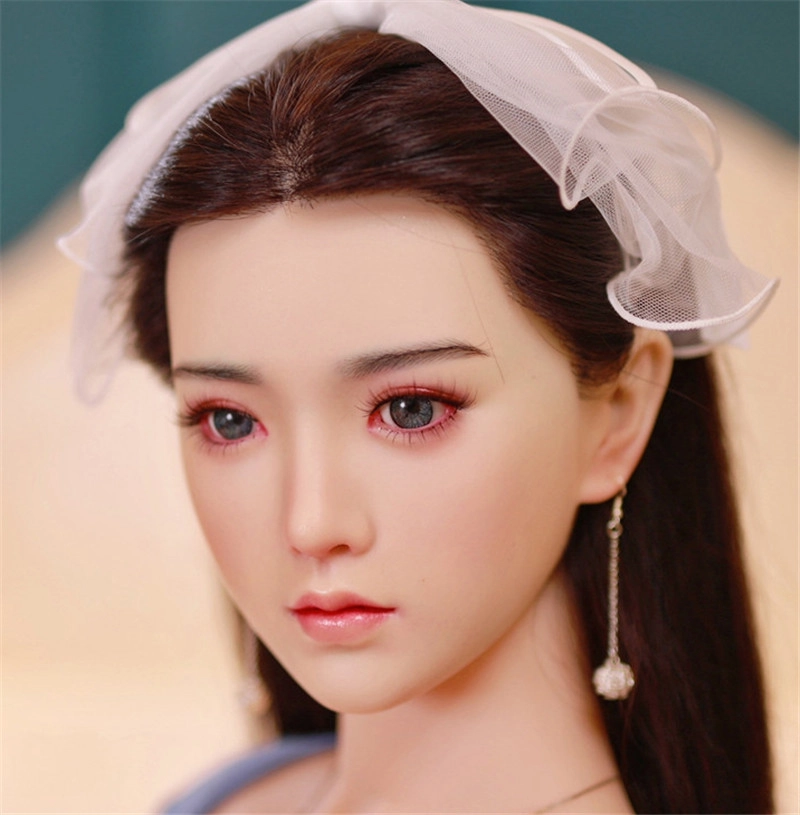 JYDOLL Real Silicone Sex Doll Head