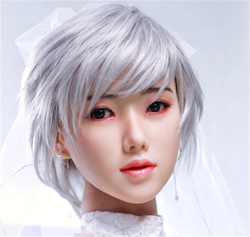 JYDOLL Real Silicone Sex Doll Head