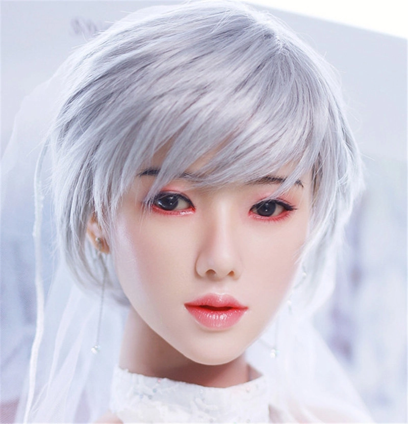 JYDOLL Real Silicone Sex Doll Head