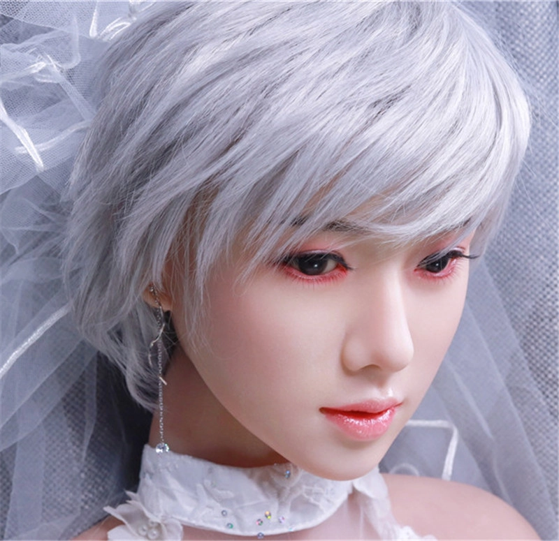 JYDOLL Real Silicone Sex Doll Head