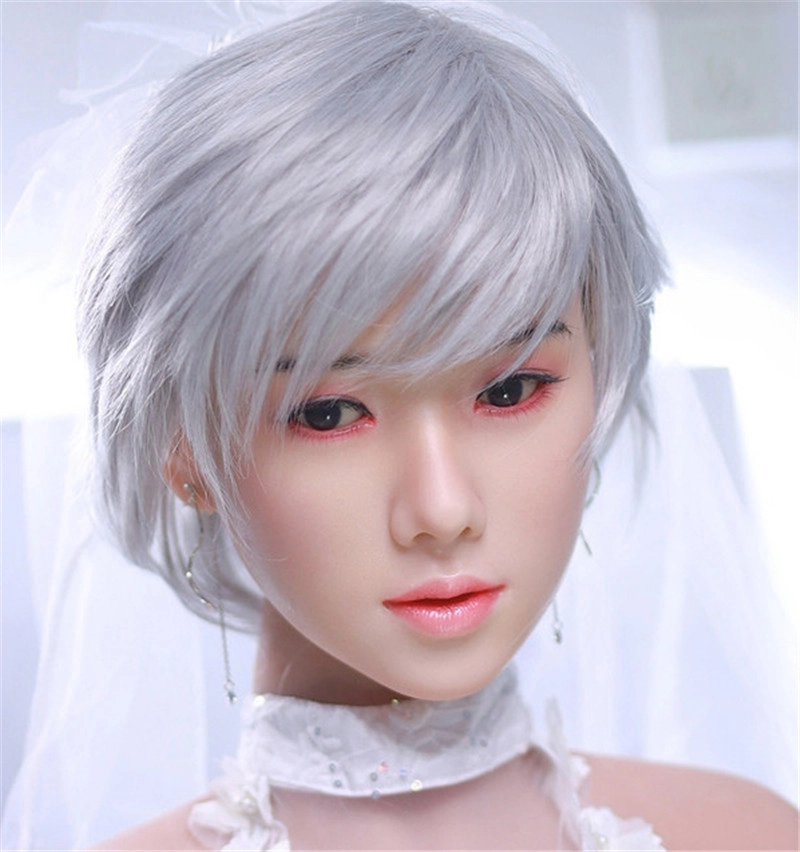 JYDOLL Real Silicone Sex Doll Head