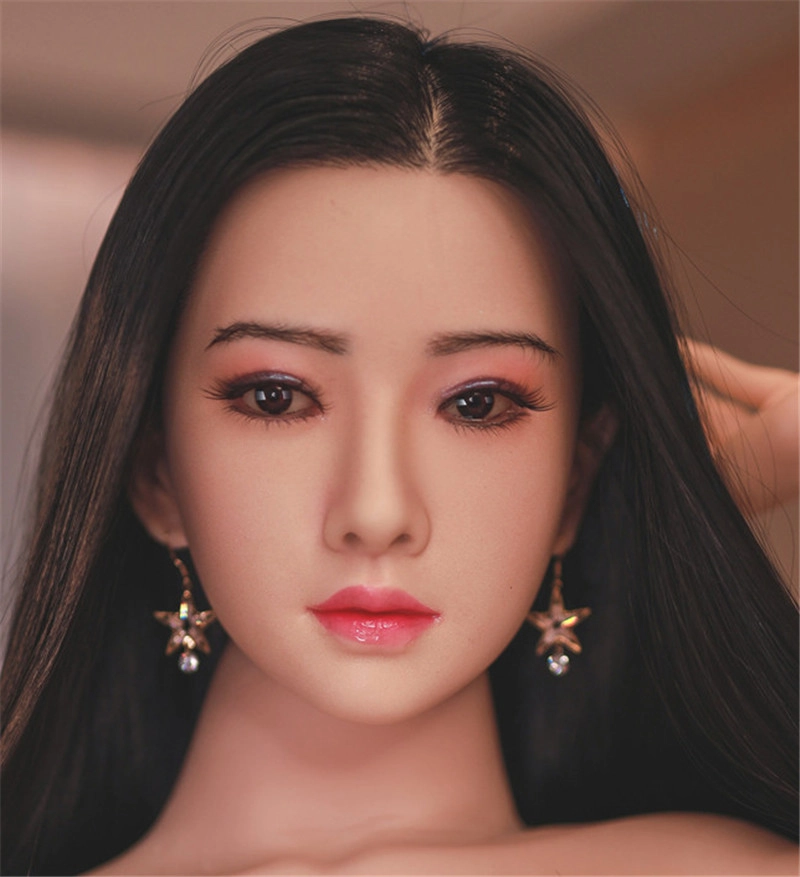 JYDOLL Real Silicone Sex Doll Head