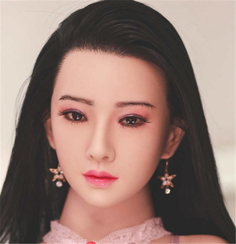 JYDOLL Real Silicone Sex Doll Head