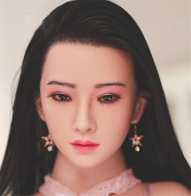 JYDOLL Real Silicone Sex Doll Head