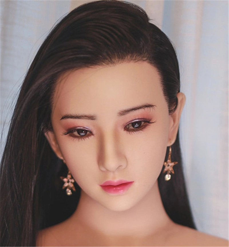 JYDOLL Real Silicone Sex Doll Head