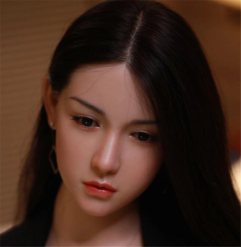 JYDOLL Real Silicone Oral Sex Doll Head