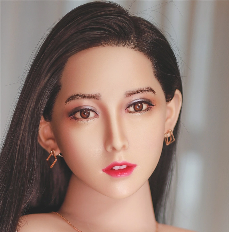 JYDOLL Real Silicone Sex Doll Head