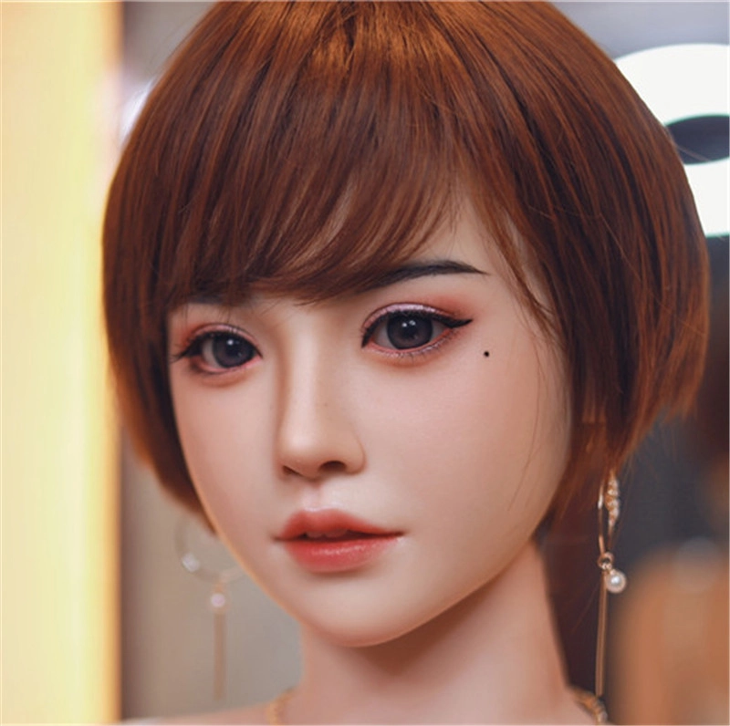 JYDOLL Real Silicone Oral Sex Doll Head