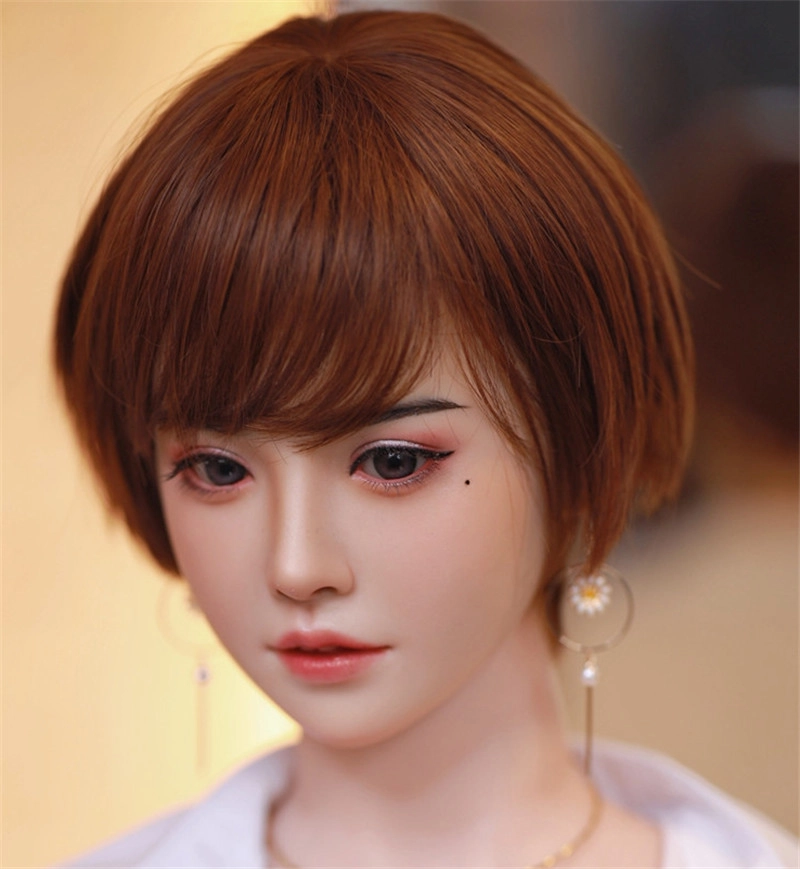 JYDOLL Real Silicone Oral Sex Doll Head