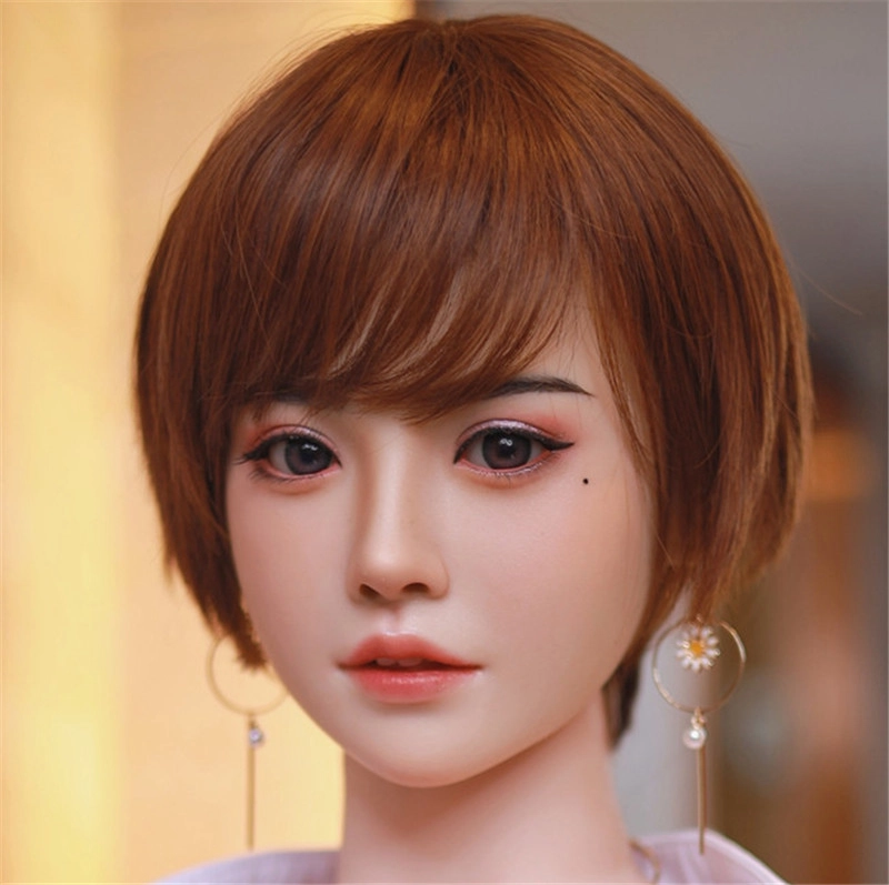 JYDOLL Real Silicone Oral Sex Doll Head