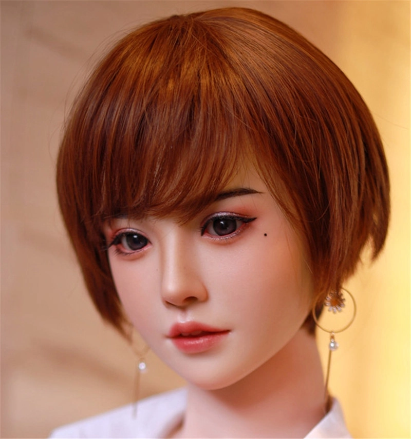 JYDOLL Real Silicone Oral Sex Doll Head