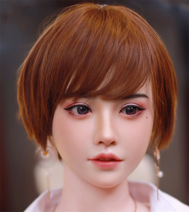 JYDOLL Real Silicone Oral Sex Doll Head