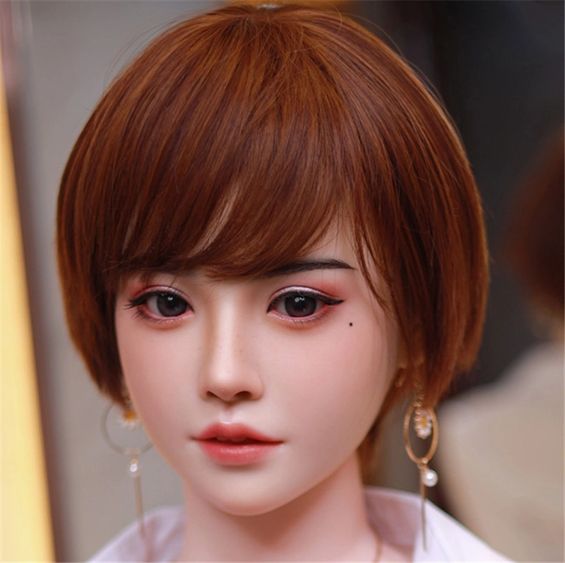 JYDOLL Real Silicone Oral Sex Doll Head