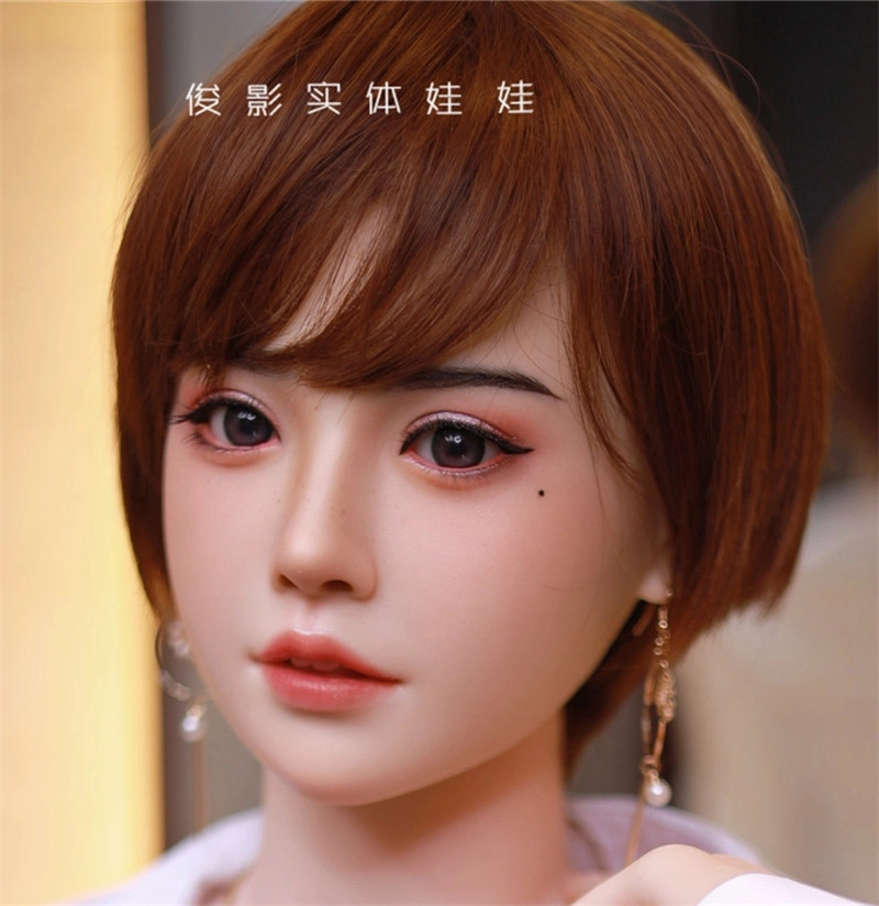 JYDOLL Real Silicone Oral Sex Doll Head