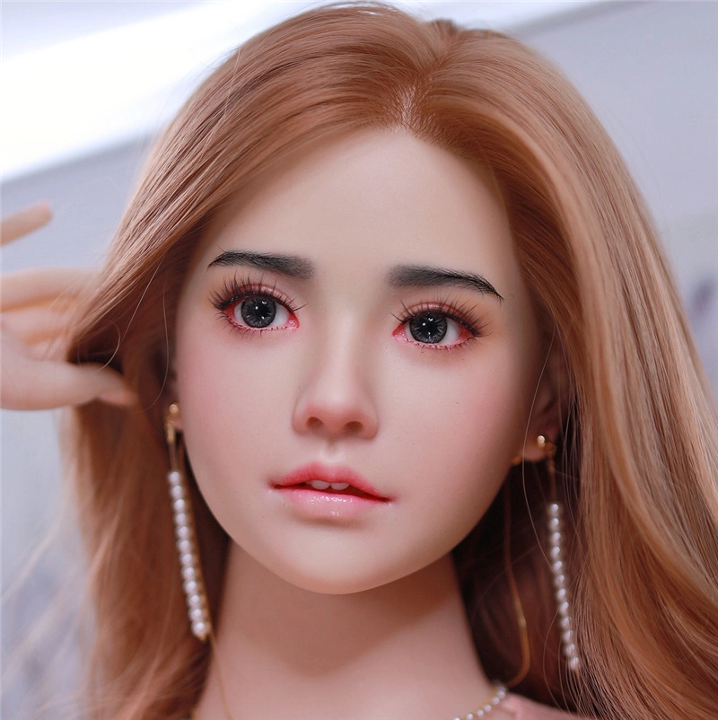 JYDOLL Real Silicone Oral Sex Doll Head