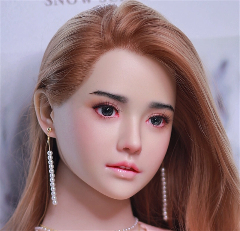 JYDOLL Real Silicone Oral Sex Doll Head