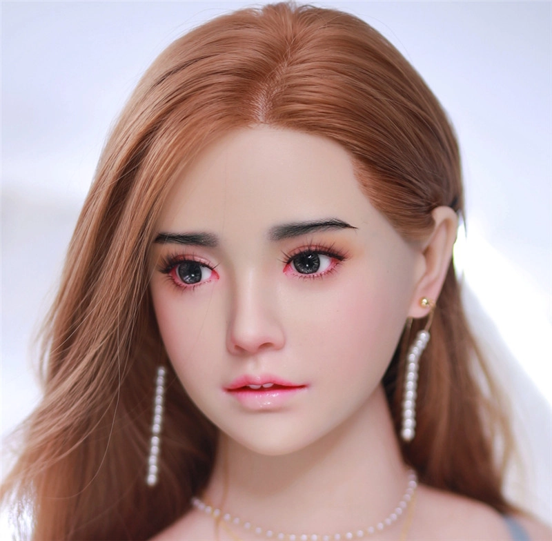 JYDOLL Real Silicone Oral Sex Doll Head