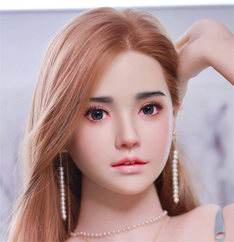 JYDOLL Real Silicone Oral Sex Doll Head