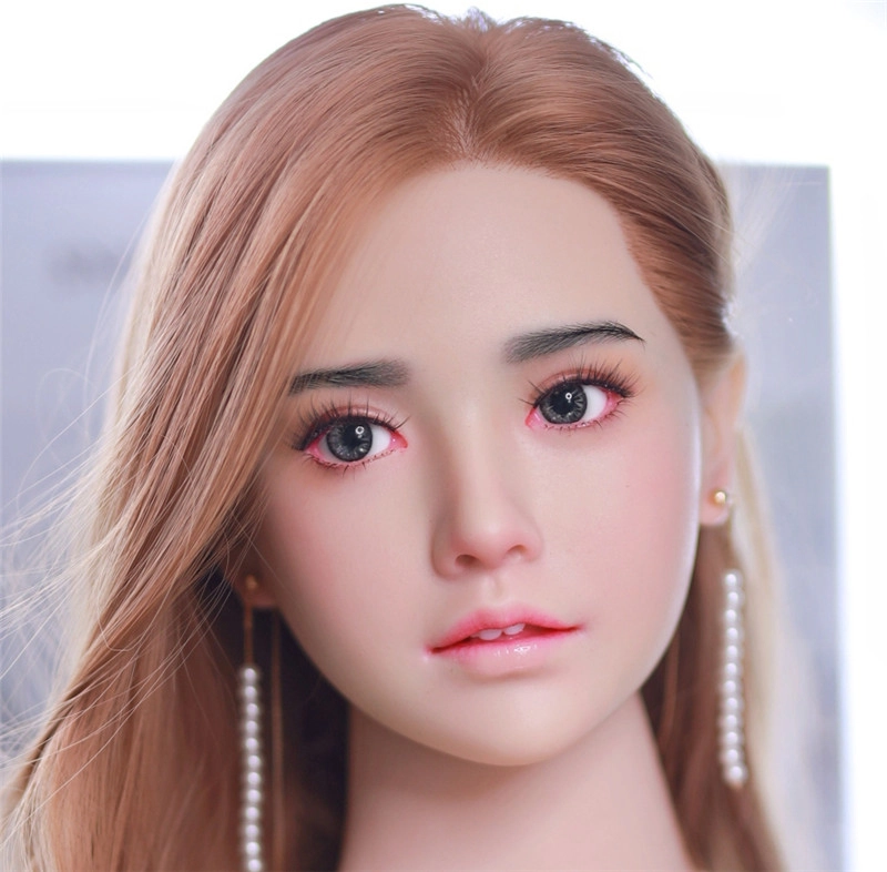 JYDOLL Real Silicone Oral Sex Doll Head