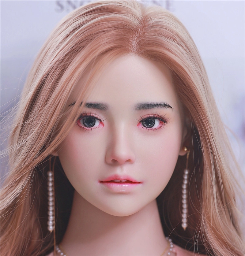 JYDOLL Real Silicone Oral Sex Doll Head