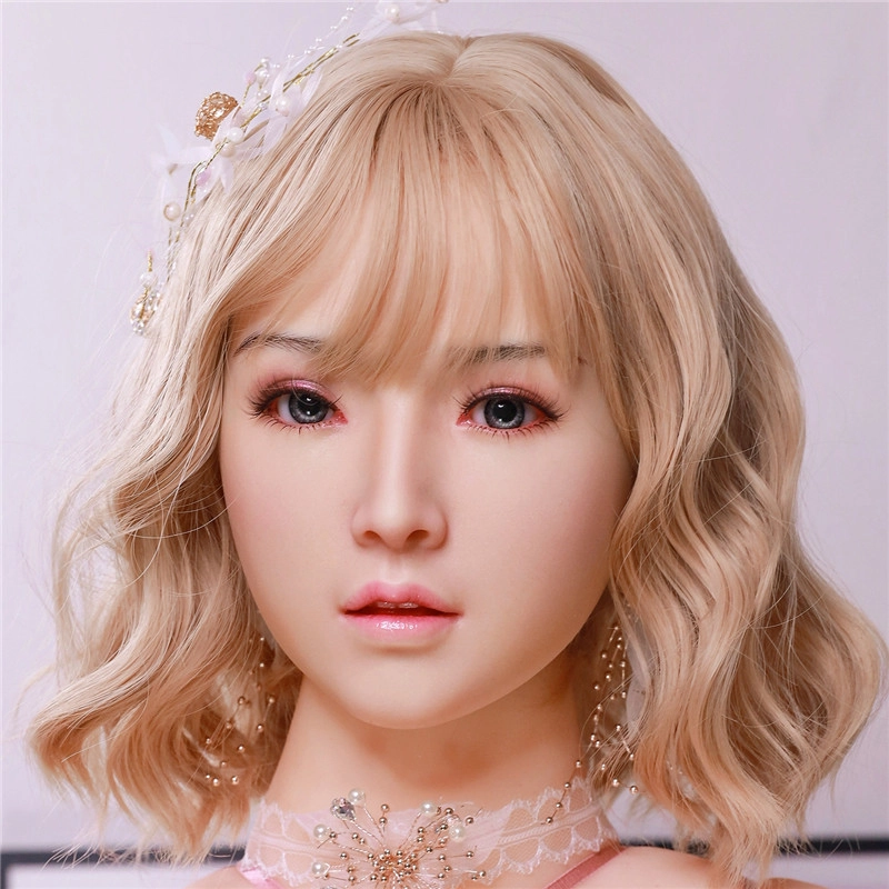 JYDOLL Real Silicone Sex Doll Head