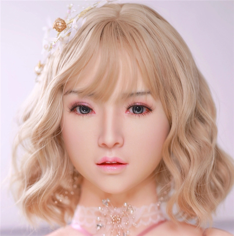 JYDOLL Real Silicone Sex Doll Head