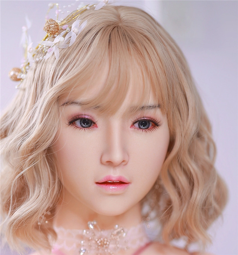 JYDOLL Real Silicone Sex Doll Head