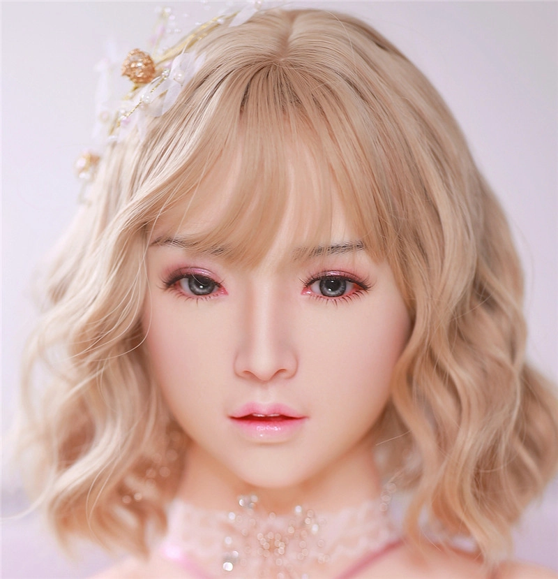 JYDOLL Real Silicone Sex Doll Head