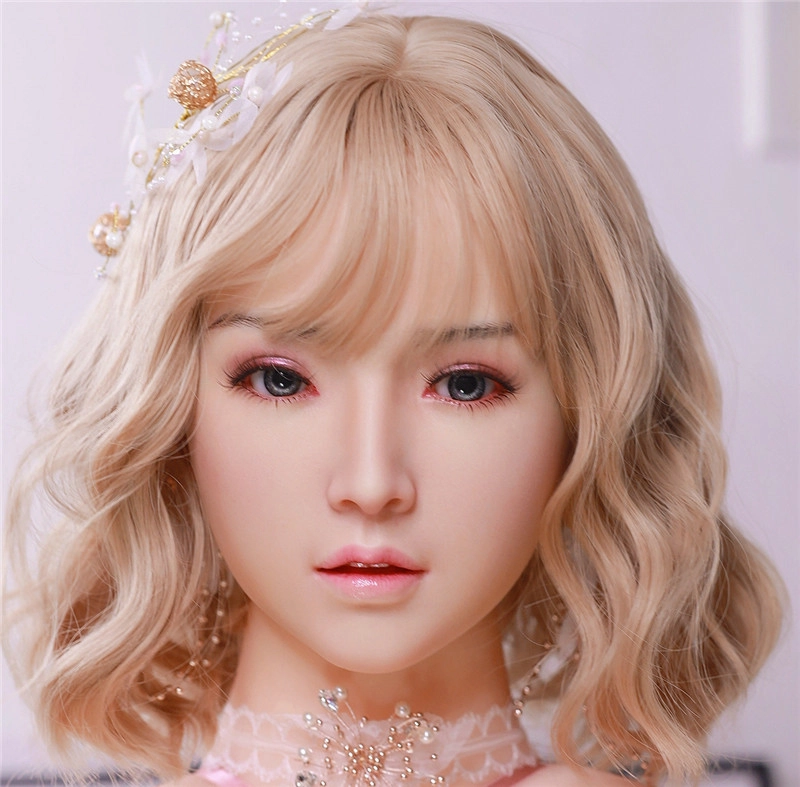 JYDOLL Real Silicone Sex Doll Head