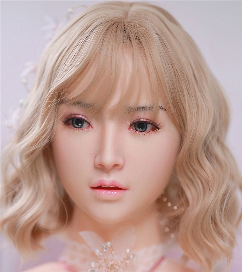 JYDOLL Real Silicone Sex Doll Head