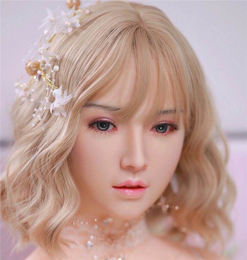 JYDOLL Real Silicone Sex Doll Head