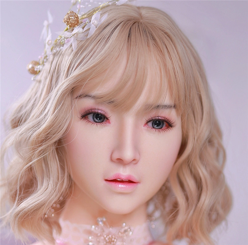 JYDOLL Real Silicone Sex Doll Head