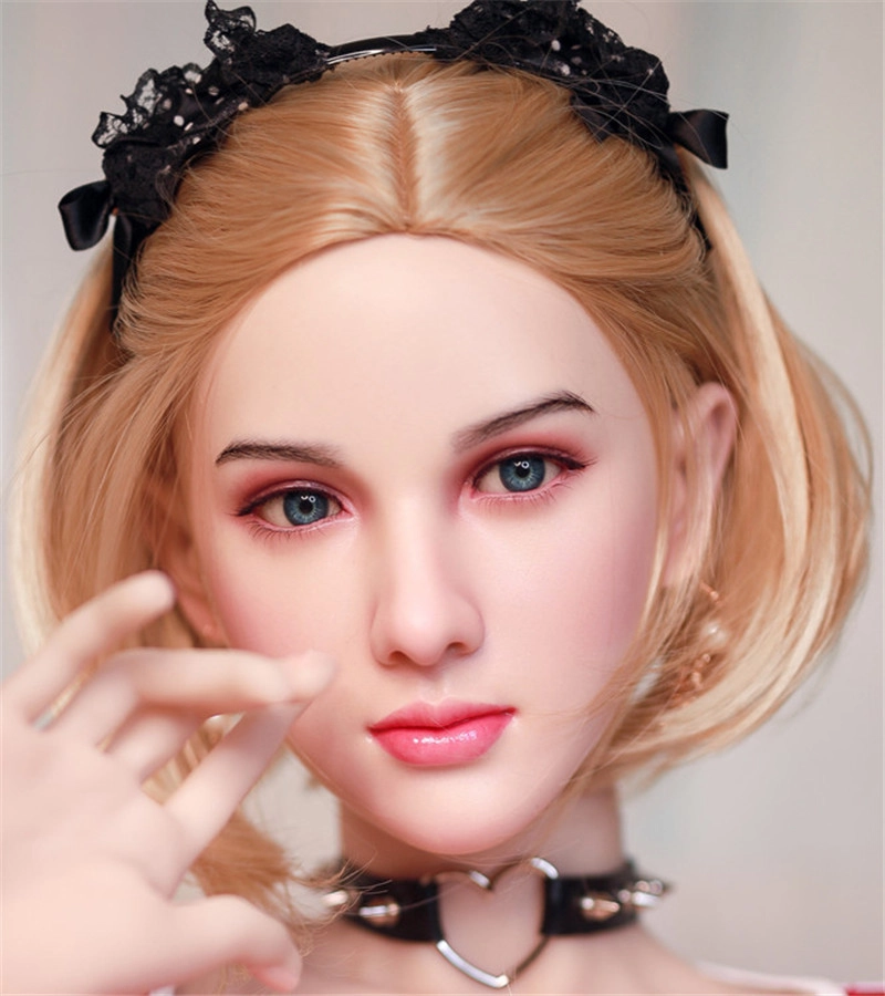 JYDOLL Real Silicone Sex Doll Head