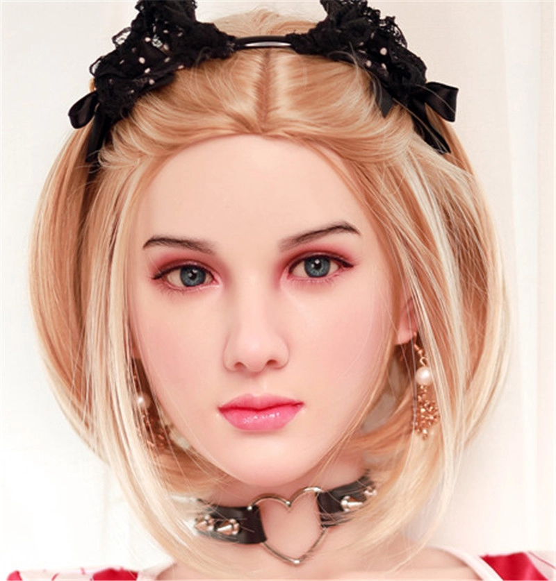 JYDOLL Real Silicone Sex Doll Head