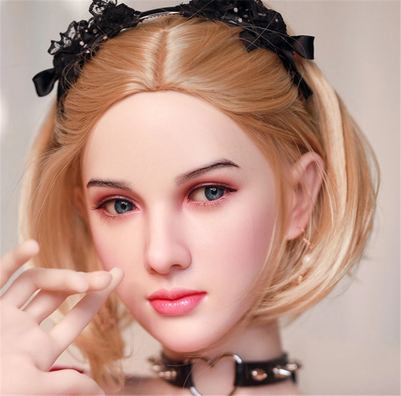 JYDOLL Real Silicone Sex Doll Head