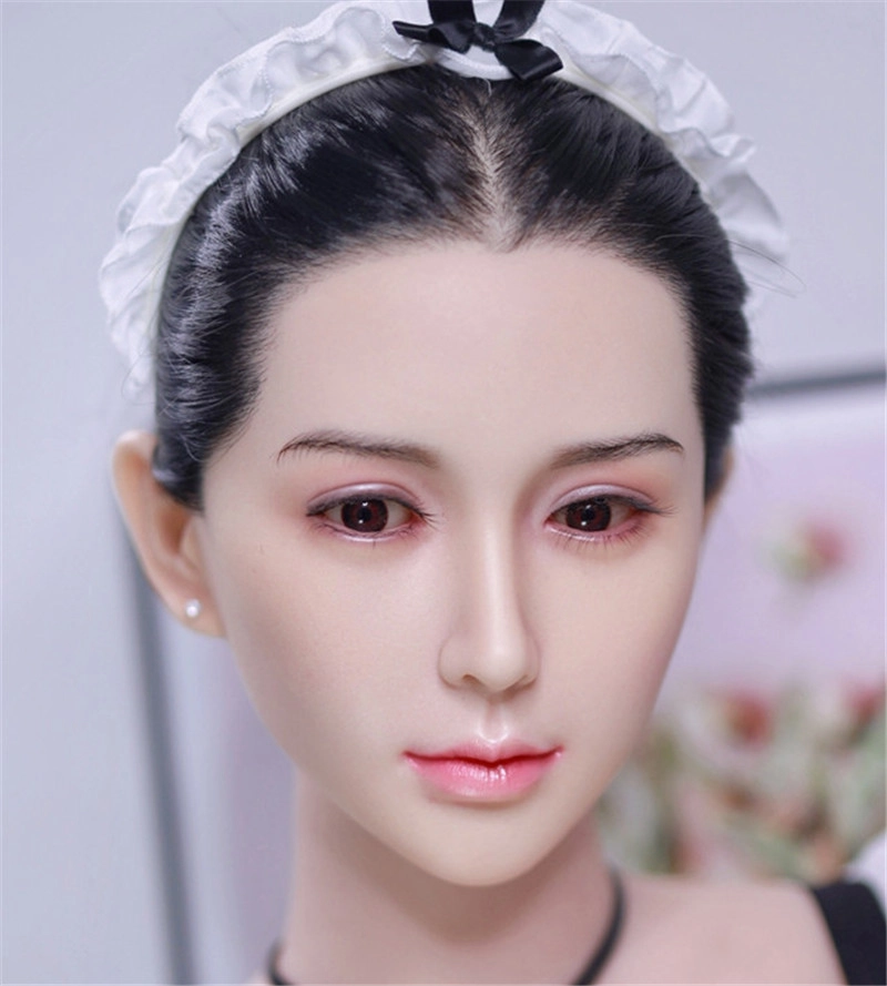 JYDOLL Real Silicone Sex Doll Head