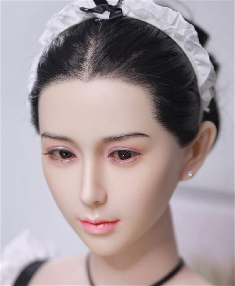 JYDOLL Real Silicone Sex Doll Head