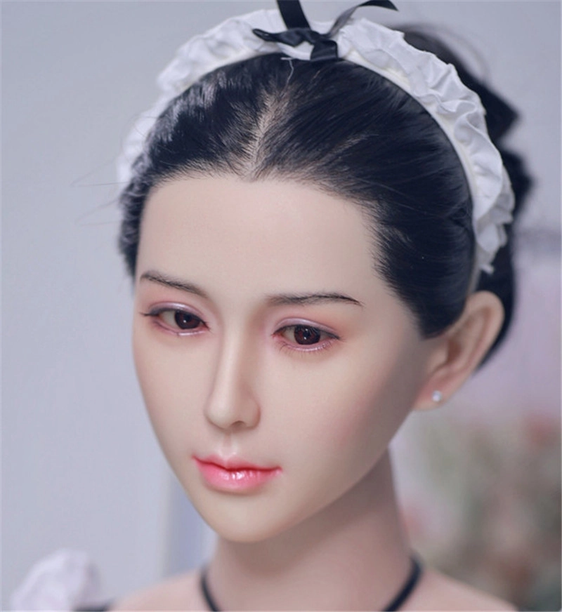 JYDOLL Real Silicone Sex Doll Head