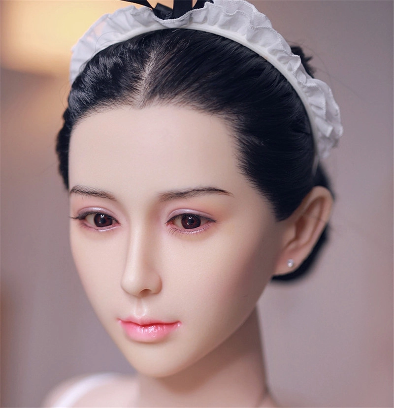 JYDOLL Real Silicone Sex Doll Head