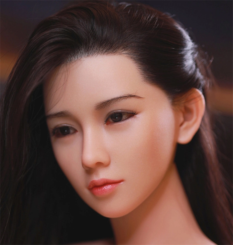 JYDOLL Real Silicone Sex Doll Head