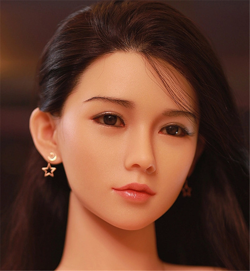 JYDOLL Real Silicone Sex Doll Head