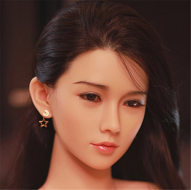 JYDOLL Real Silicone Sex Doll Head