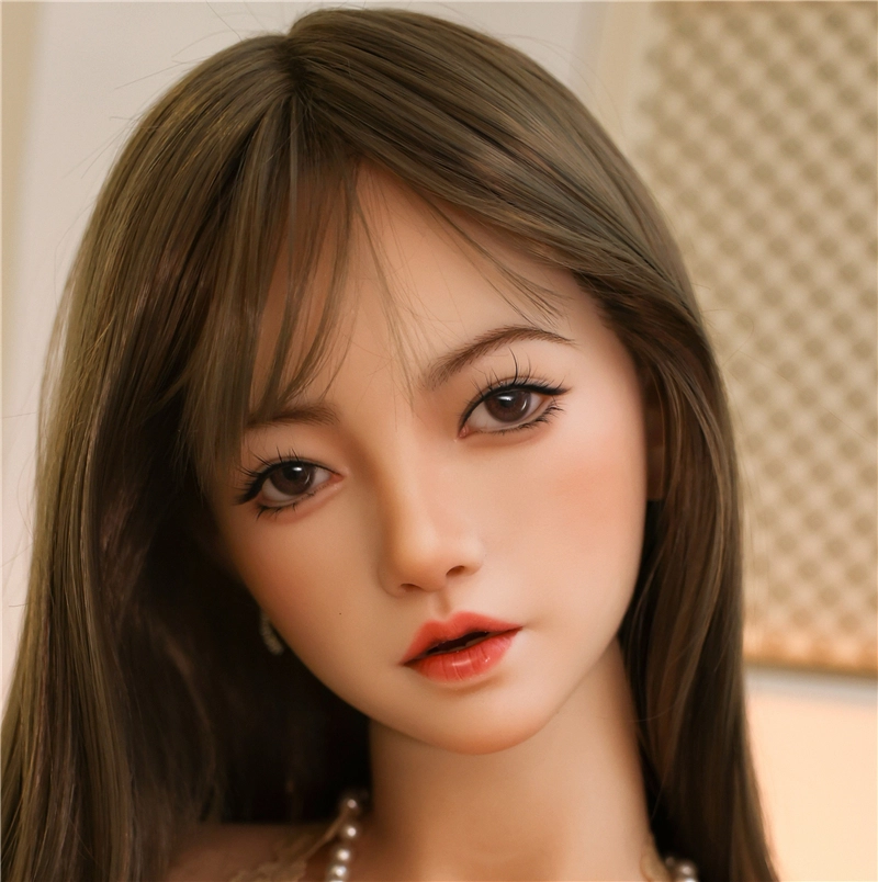 JY2.0 ROS Mouth Real Silicone Sex Doll Head Jing an