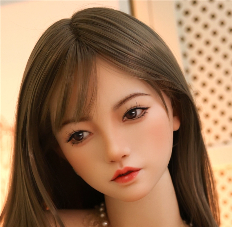 JY2.0 ROS Mouth Real Silicone Sex Doll Head Jing an