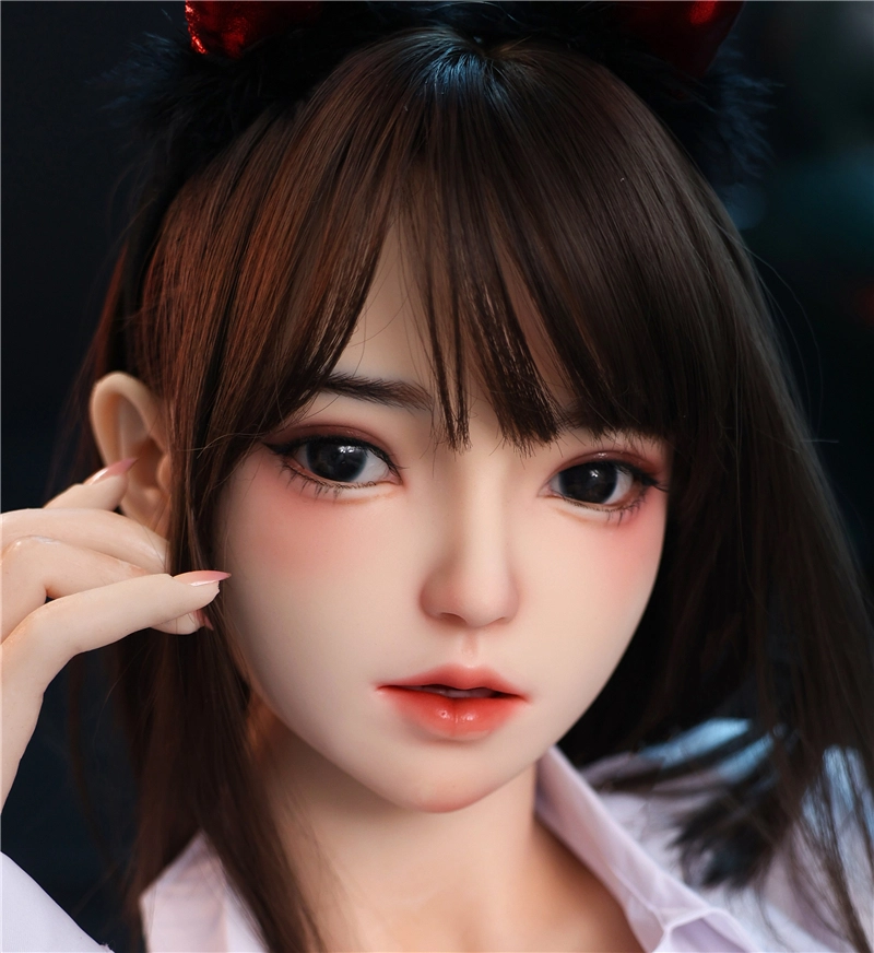 JY2.0 ROS Mouth Real Silicone Sex Doll Head Luoshui