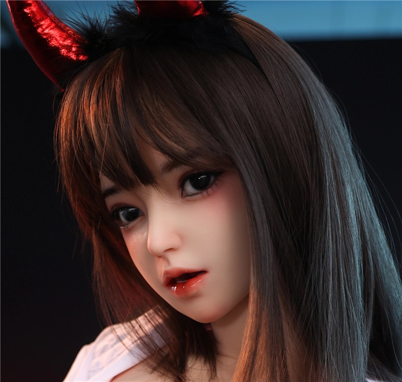 JY2.0 ROS Mouth Real Silicone Sex Doll Head Luoshui