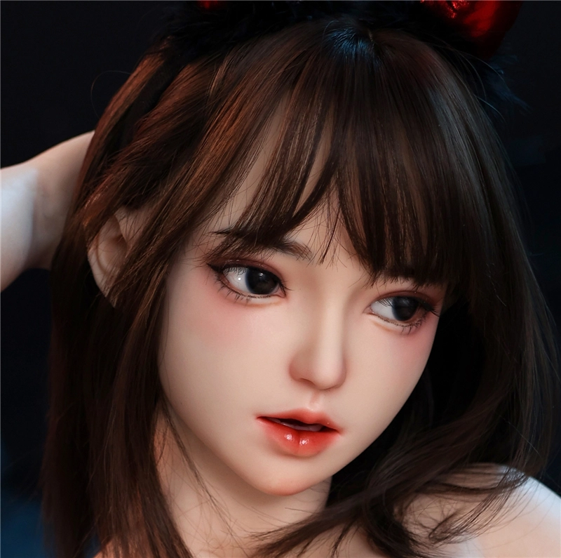 JY2.0 ROS Mouth Real Silicone Sex Doll Head Luoshui