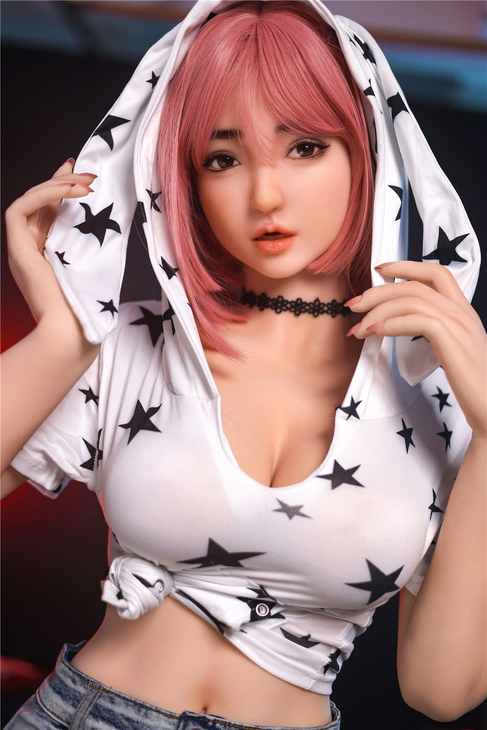 JYDOLL 163cm ROS Mouth Real Silicone Sex Doll Muxi